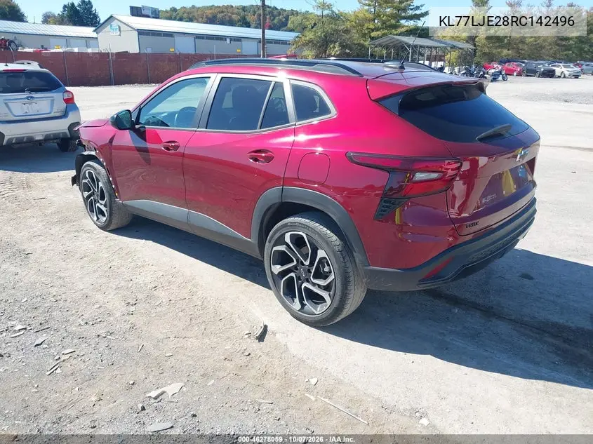 2024 CHEVROLET TRAX VIN KL77LJE28RC142496 — фото 3