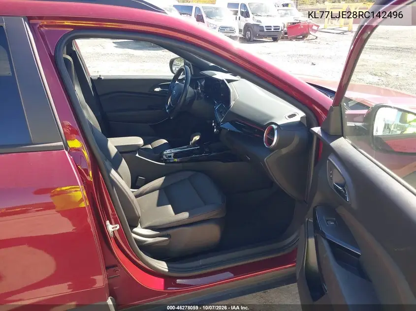 2024 CHEVROLET TRAX VIN KL77LJE28RC142496 — фото 5