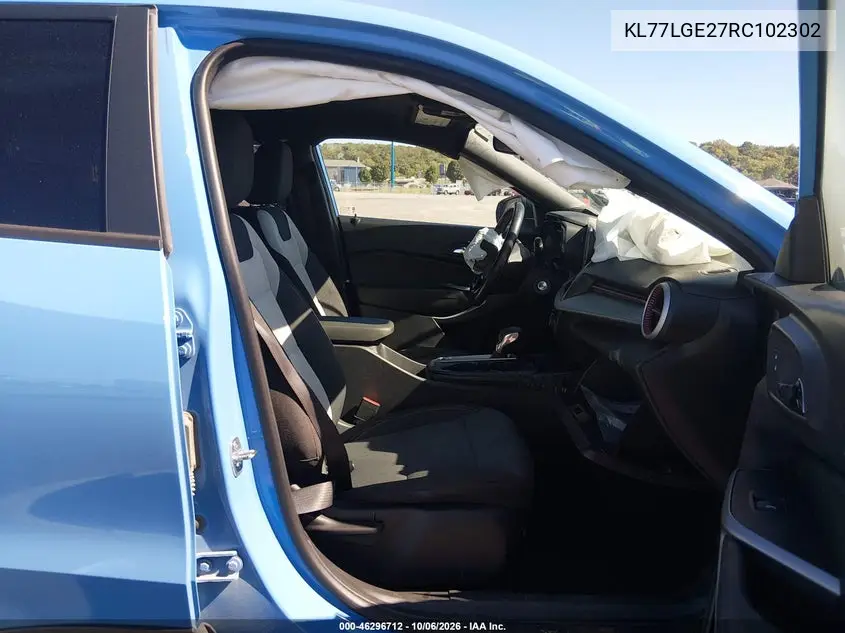 2024 CHEVROLET TRAX VIN KL77LGE27RC102302 — фото 5