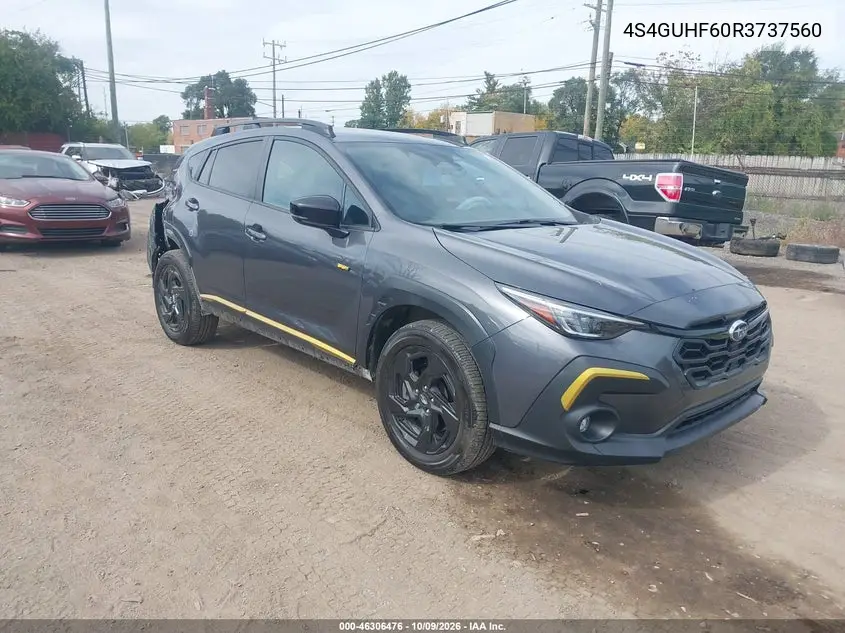 SUBARU XV 2024, VIN 4S4GUHF60R3737560