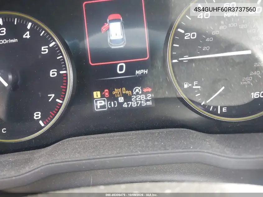 2024 SUBARU XV VIN 4S4GUHF60R3737560 — фото 15
