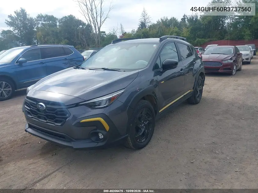 2024 SUBARU XV VIN 4S4GUHF60R3737560 — фото 2