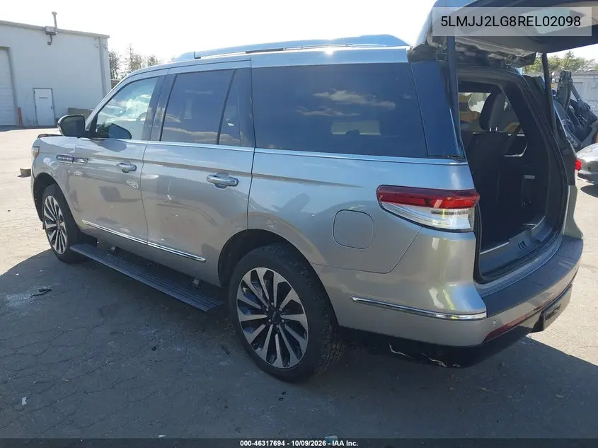 2024 LINCOLN NAVIGATOR VIN 5LMJJ2LG8REL02098 — фото 3
