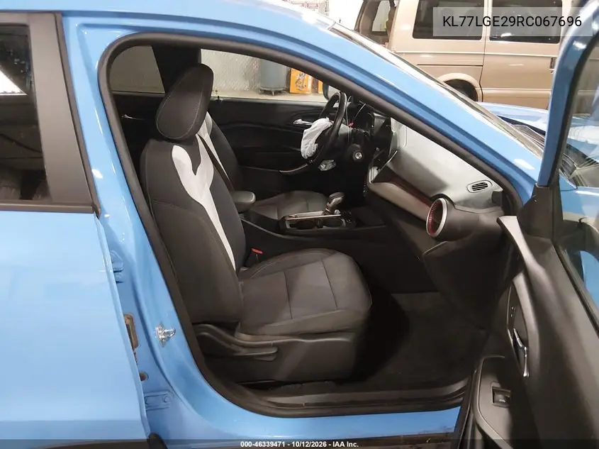 2024 CHEVROLET TRAX VIN KL77LGE29RC067696 — фото 5