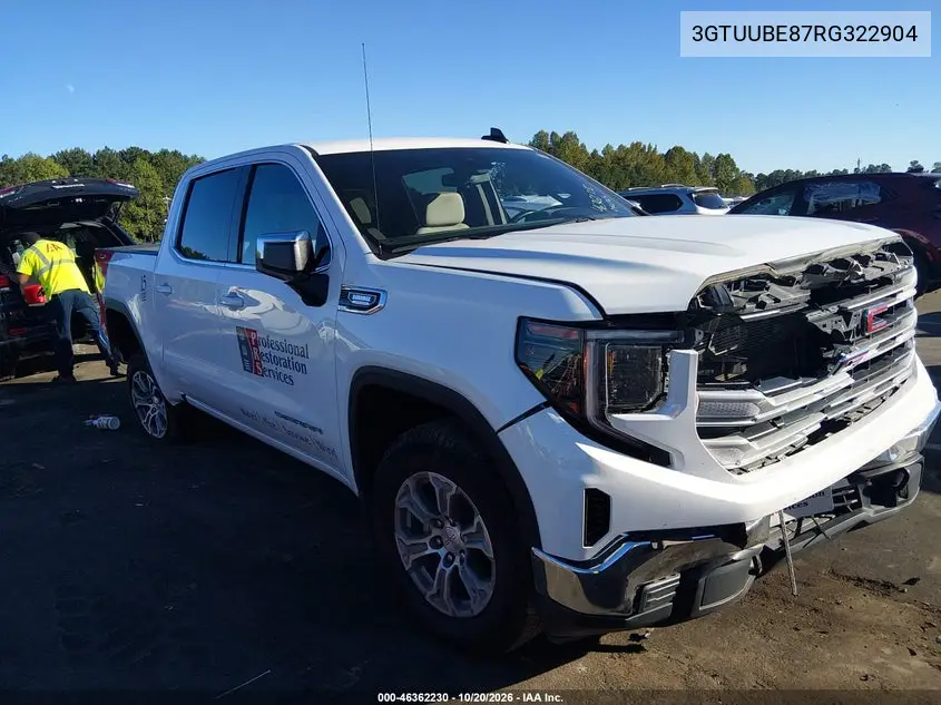 GMC SIERRA 2024, VIN 3GTUUBE87RG322904