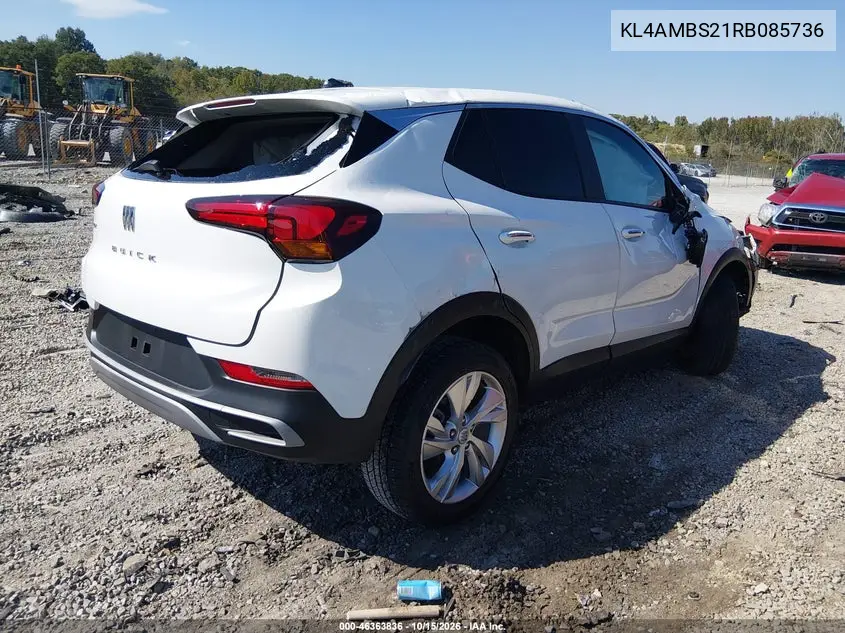 2024 BUICK ENCORE GX VIN KL4AMBS21RB085736 — фото 4