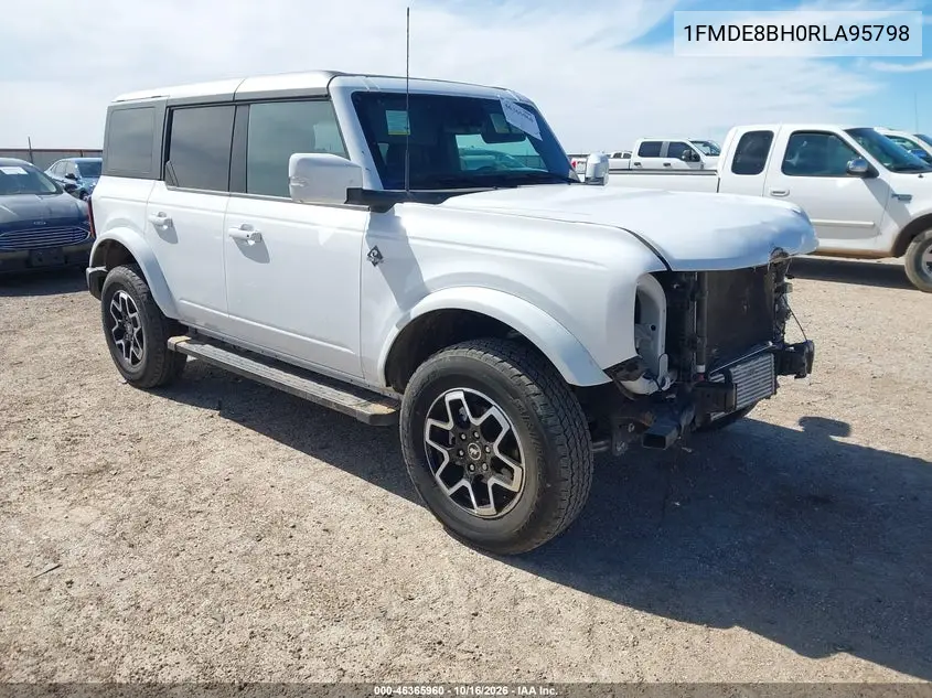 FORD BRONCO 2024, VIN 1FMDE8BH0RLA95798