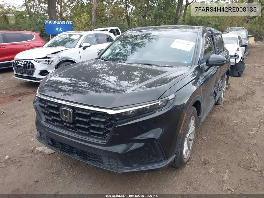 2024 HONDA CR-V VIN 7FARS4H42RE008135 — фото 2