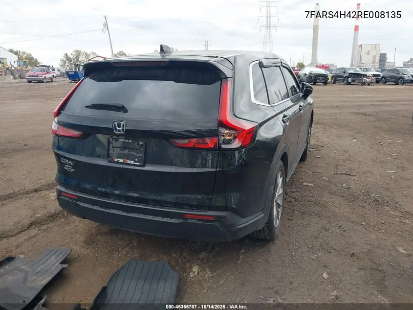 2024 HONDA CR-V VIN 7FARS4H42RE008135 — фото 4