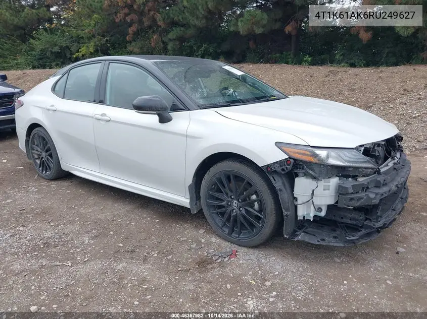 TOYOTA CAMRY 2024, VIN 4T1K61AK6RU249627