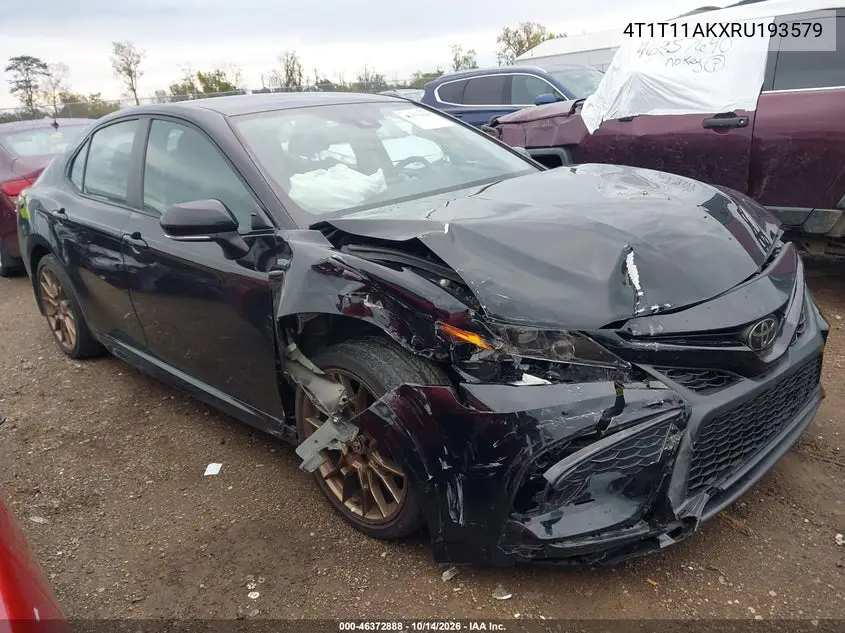 TOYOTA CAMRY 2024, VIN 4T1T11AKXRU193579