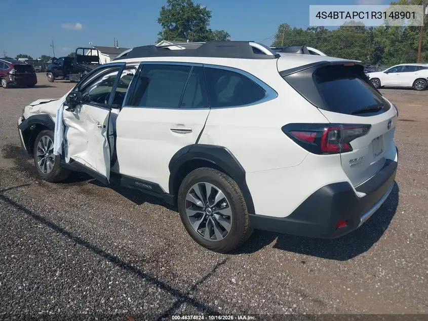 2024 SUBARU OUTBACK VIN 4S4BTAPC1R3148901 — фото 3