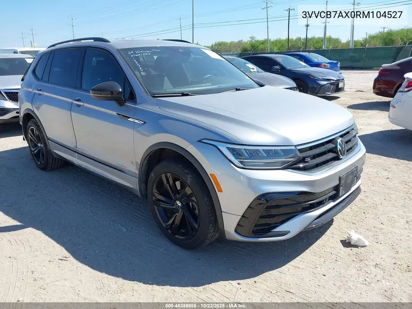 VOLKSWAGEN TIGUAN 2024, VIN 3VVCB7AX0RM104527