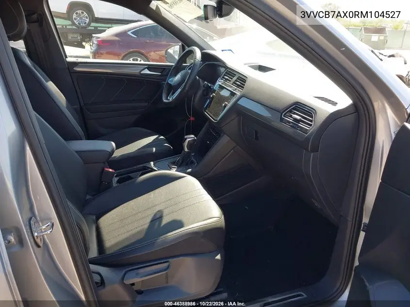 2024 VOLKSWAGEN TIGUAN VIN 3VVCB7AX0RM104527 — фото 5