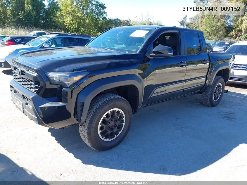 2024 TOYOTA TACOMA VIN 3TYLB5JN4RT009152 — фото 2