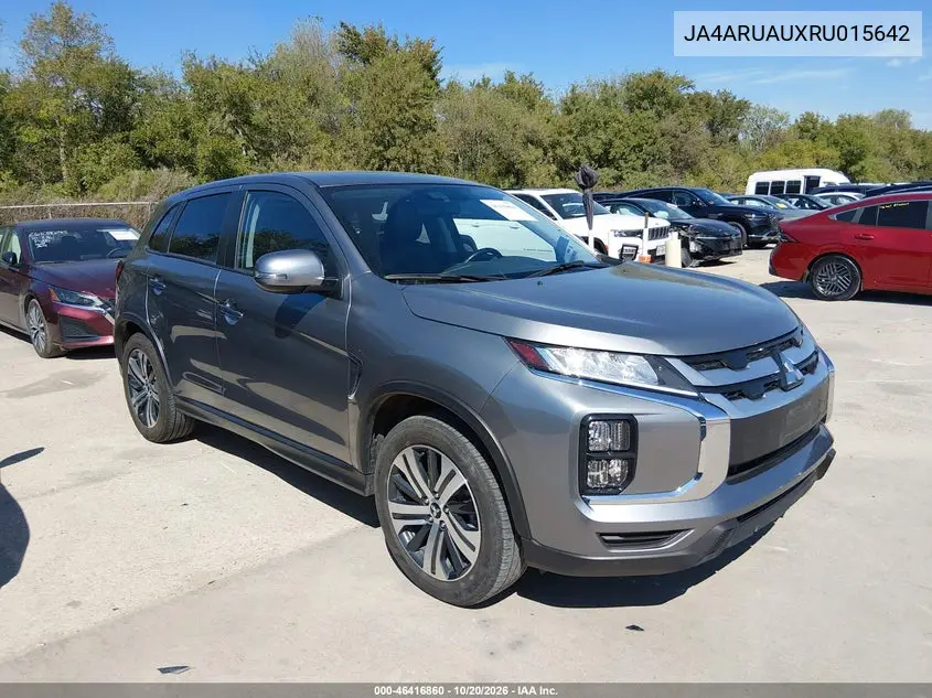 MITSUBISHI OUTLANDER 2024, VIN JA4ARUAUXRU015642