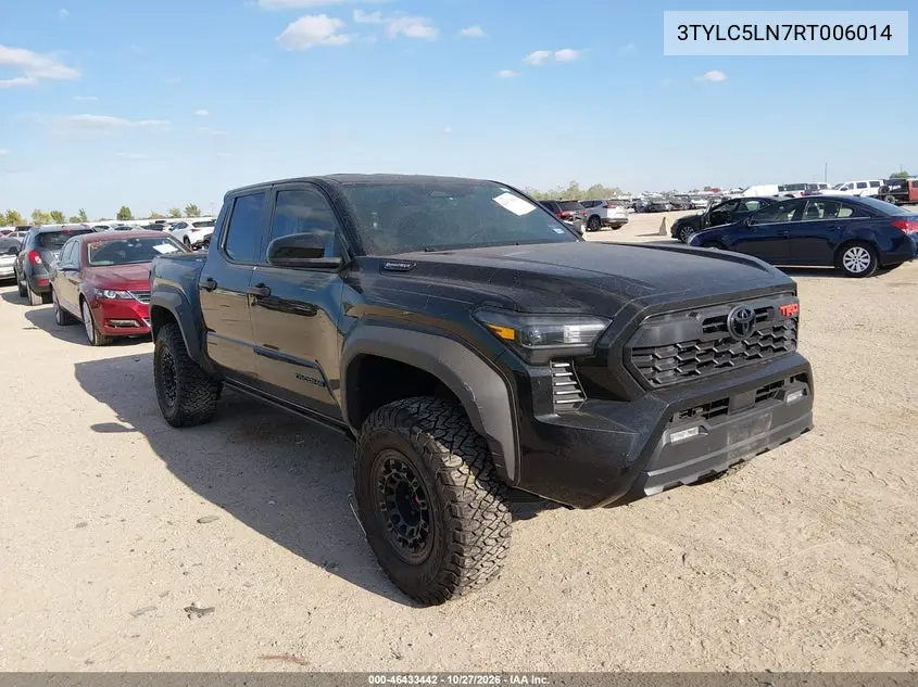 TOYOTA TACOMA 2024, VIN 3TYLC5LN7RT006014