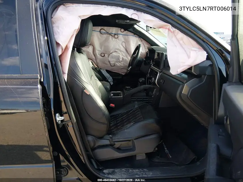 2024 TOYOTA TACOMA VIN 3TYLC5LN7RT006014 — фото 5