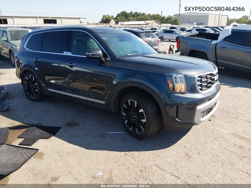 KIA TELLURIDE 2024, VIN 5XYP5DGC5RG464366