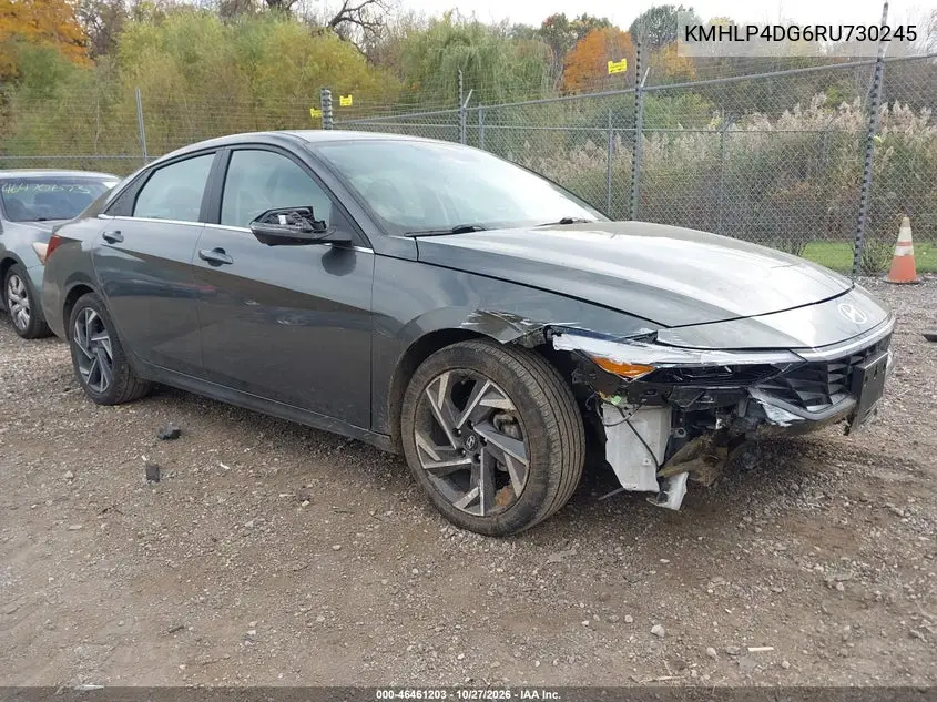 HYUNDAI ELANTRA 2024, VIN KMHLP4DG6RU730245
