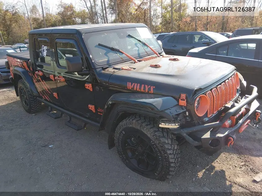 JEEP GLADIATOR 2024, VIN 1C6HJTAG9RL126387