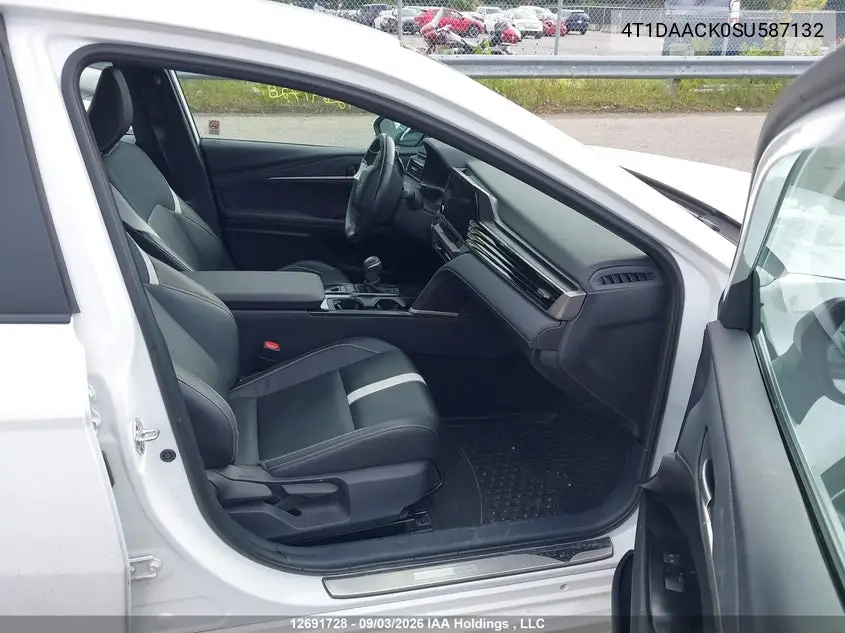 2025 TOYOTA CAMRY VIN 4T1DAACK0SU587132 — фото 5