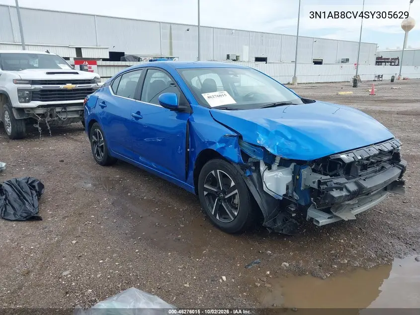NISSAN SENTRA 2025, VIN 3N1AB8CV4SY305629