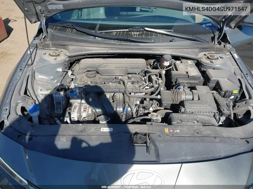 2025 HYUNDAI ELANTRA VIN KMHLS4DG4SU971547 — фото 10