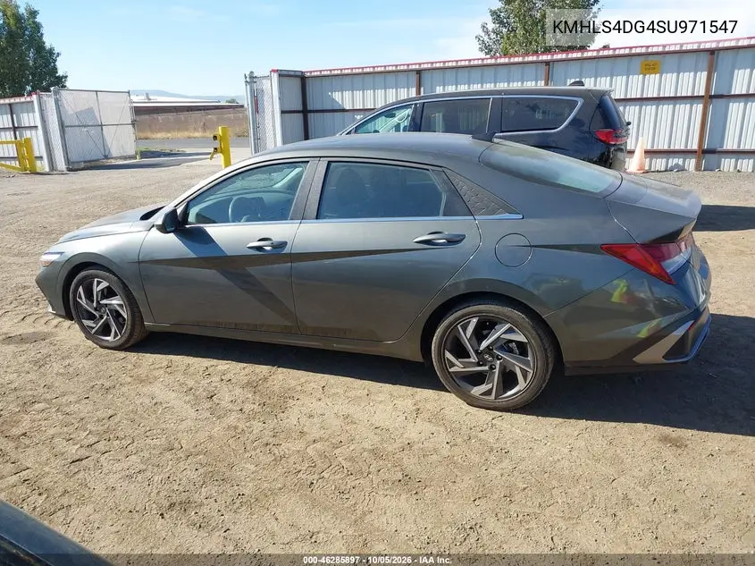 2025 HYUNDAI ELANTRA VIN KMHLS4DG4SU971547 — фото 14