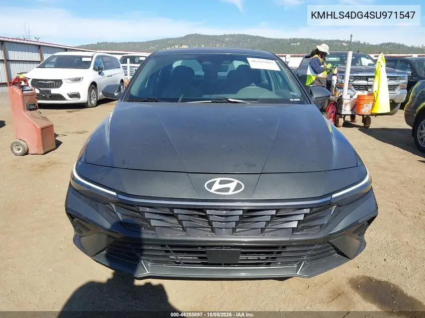 2025 HYUNDAI ELANTRA VIN KMHLS4DG4SU971547 — фото 6