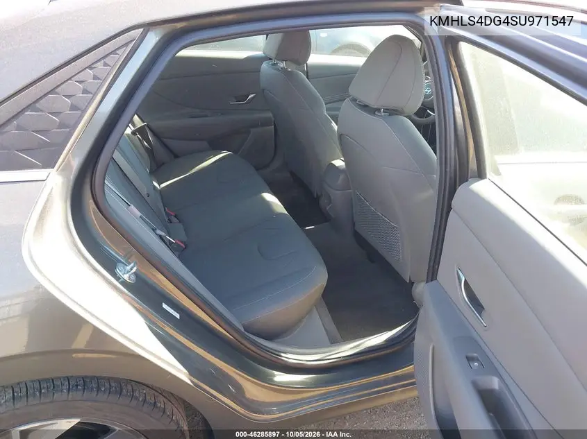 2025 HYUNDAI ELANTRA VIN KMHLS4DG4SU971547 — фото 8