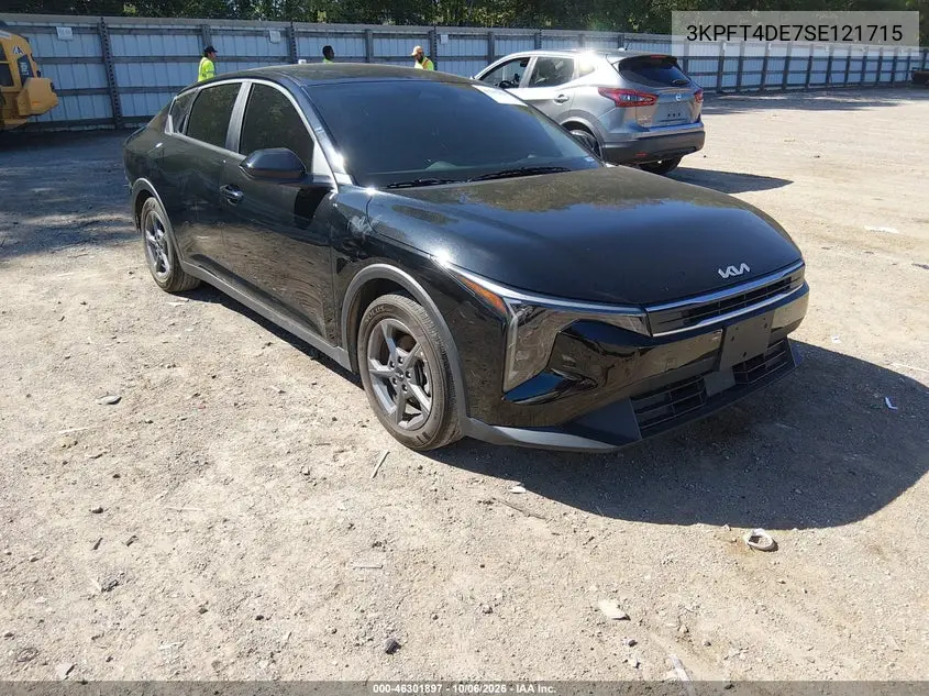 KIA K4 2025, VIN 3KPFT4DE7SE121715