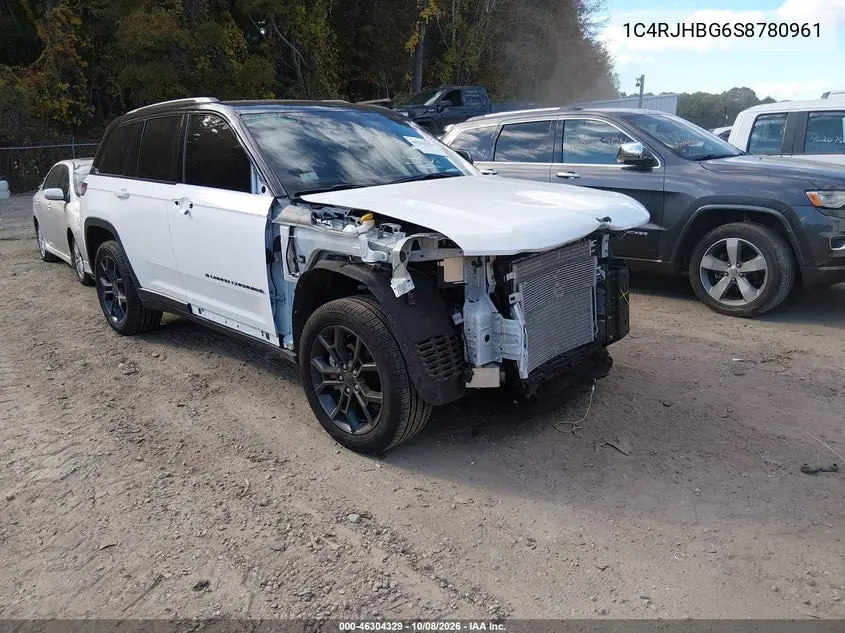 JEEP GRAND CHEROKEE 2025, VIN 1C4RJHBG6S8780961