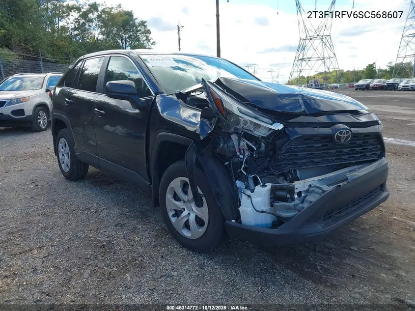 TOYOTA RAV 4 2025, VIN 2T3F1RFV6SC568607