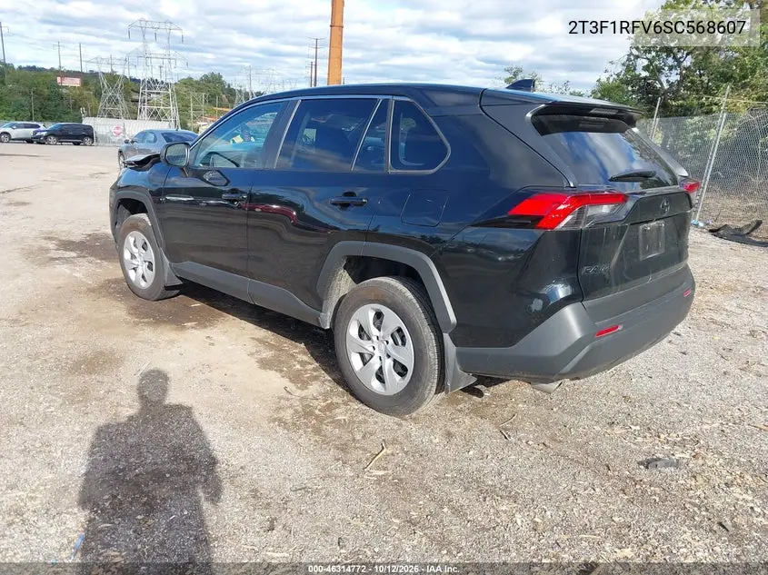 2025 TOYOTA RAV 4 VIN 2T3F1RFV6SC568607 — фото 3