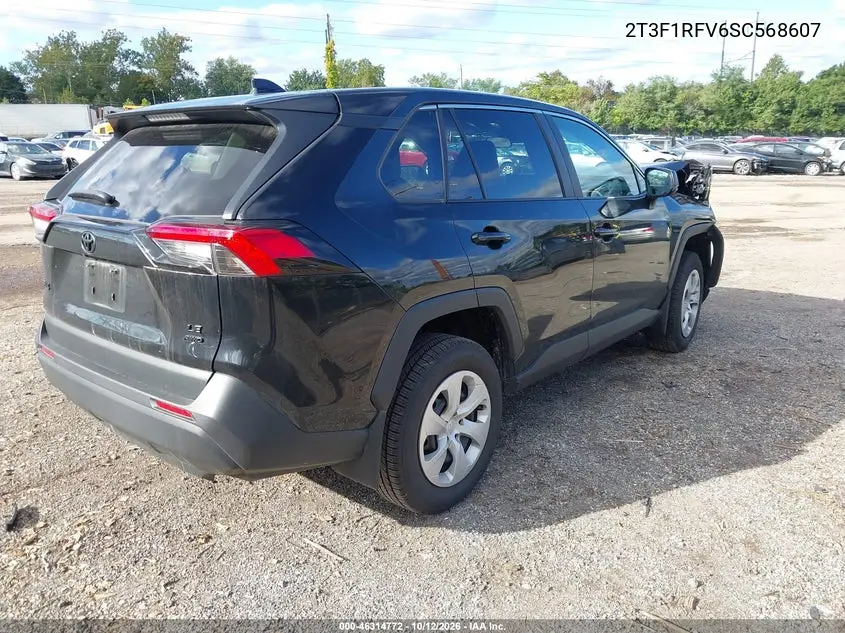 2025 TOYOTA RAV 4 VIN 2T3F1RFV6SC568607 — фото 4