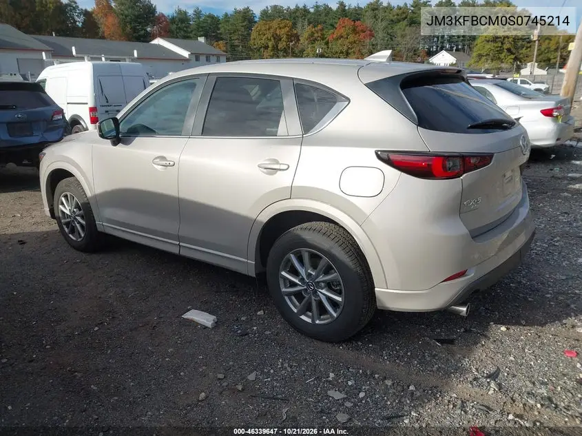 2025 MAZDA CX-5 VIN JM3KFBCM0S0745214 — фото 3