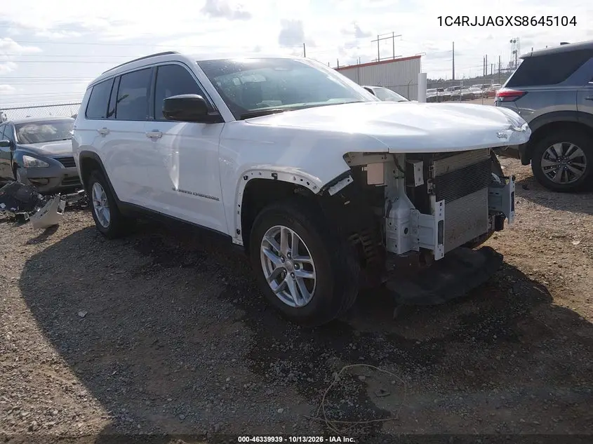 JEEP GRAND CHEROKEE 2025, VIN 1C4RJJAGXS8645104