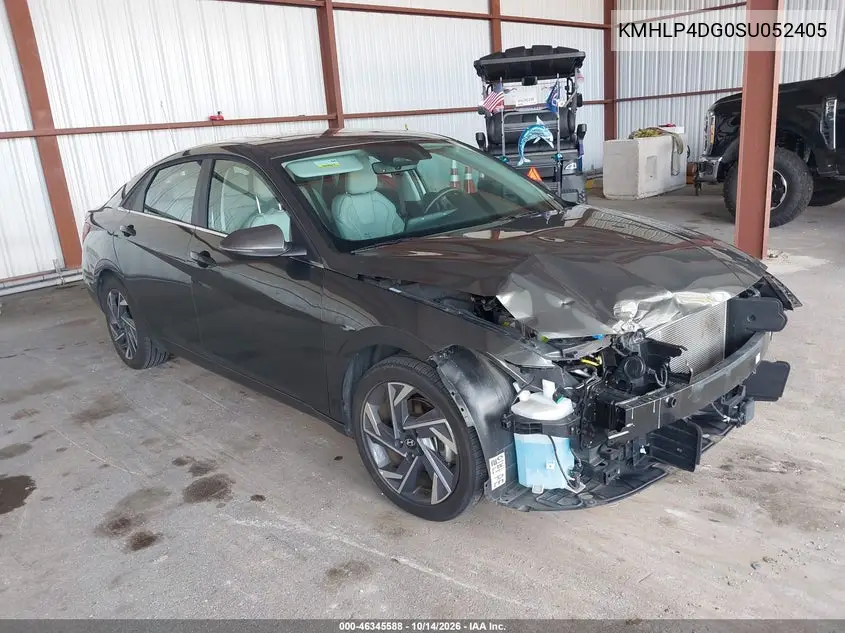 HYUNDAI ELANTRA 2025, VIN KMHLP4DG0SU052405