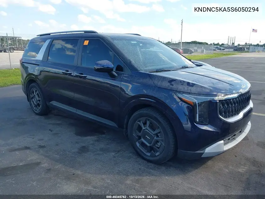 KIA CARNIVAL 2025, VIN KNDNC5KA5S6050294