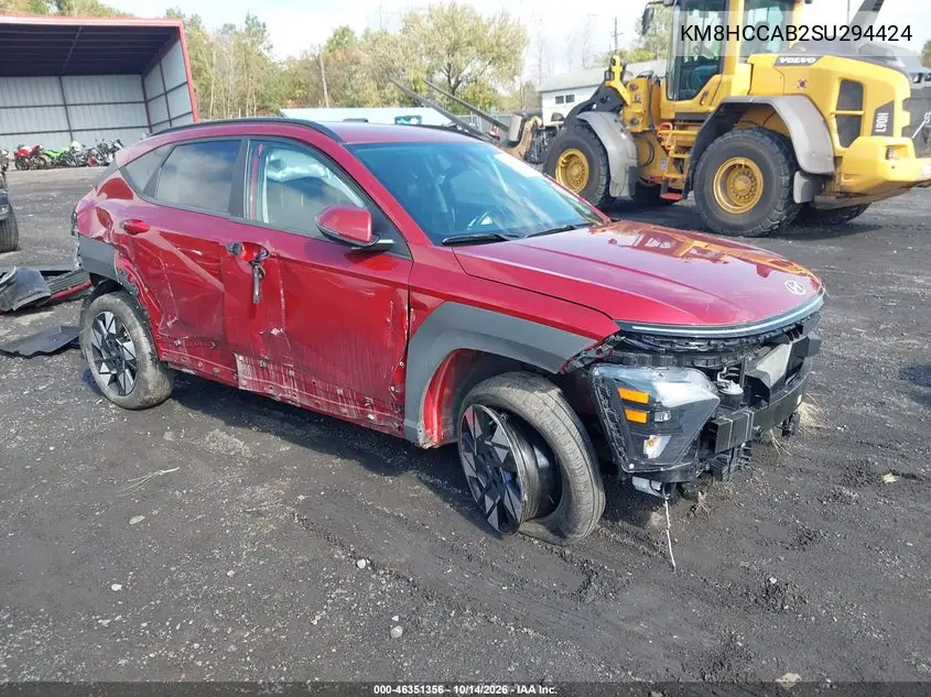 HYUNDAI KONA 2025, VIN KM8HCCAB2SU294424