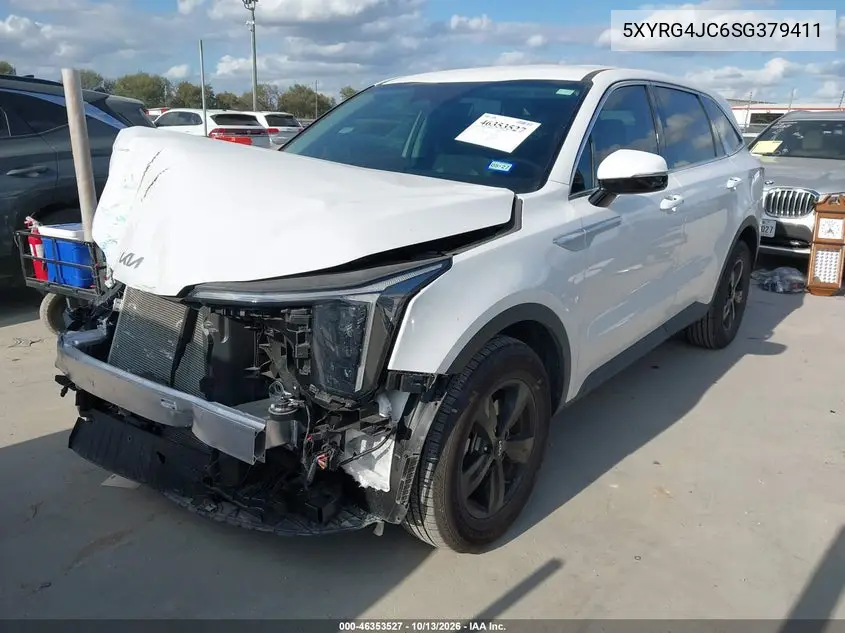 2025 KIA SORENTO VIN 5XYRG4JC6SG379411 — фото 2