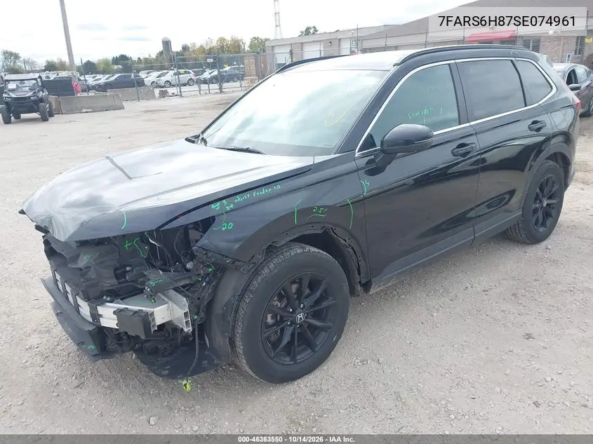 2025 HONDA CR-V VIN 7FARS6H87SE074961 — фото 2