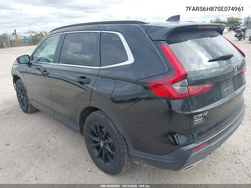 2025 HONDA CR-V VIN 7FARS6H87SE074961 — фото 3