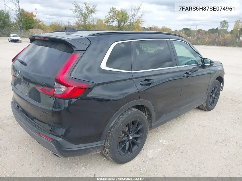 2025 HONDA CR-V VIN 7FARS6H87SE074961 — фото 4