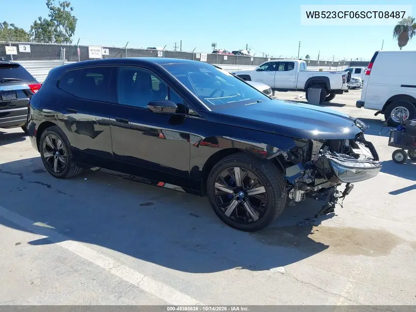 BMW IX 2025, VIN WB523CF06SCT08487