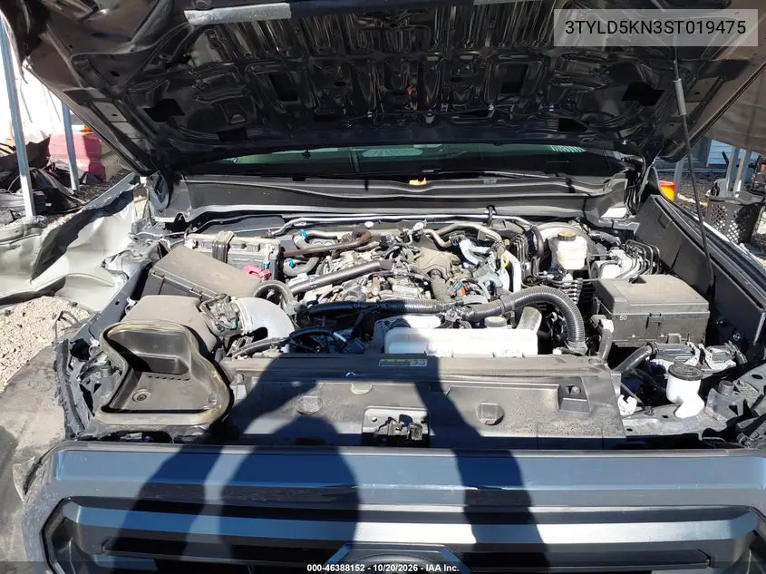 2025 TOYOTA TACOMA VIN 3TYLD5KN3ST019475 — фото 10