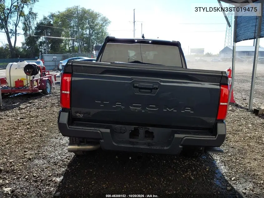 2025 TOYOTA TACOMA VIN 3TYLD5KN3ST019475 — фото 16