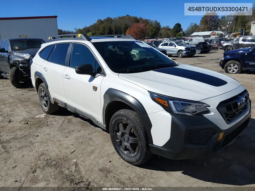 SUBARU OUTBACK 2025, VIN 4S4BTGUDXS3300471