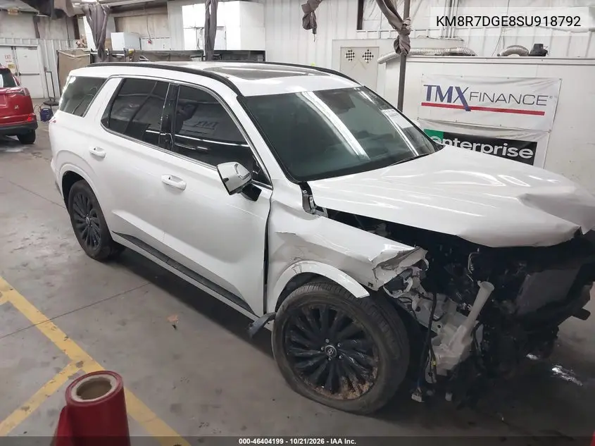 HYUNDAI PALISADE 2025, VIN KM8R7DGE8SU918792